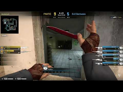 CS:GO POV Demo Evil Geniuses Brehze (28/17) vs Fnatic (de_mirage)