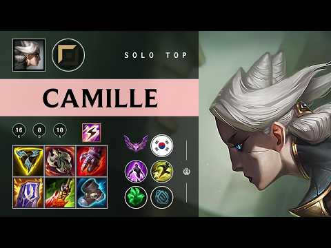 Camille Top vs Gnar - KR Master Patch 26.04