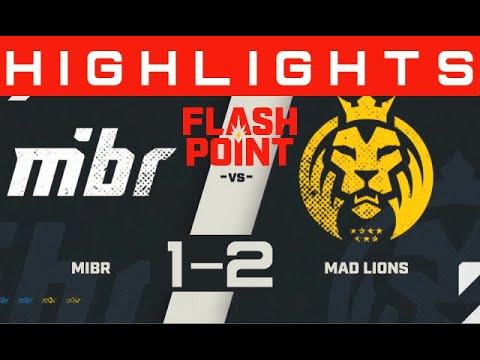 Highlights | MIBR 1-2 MAD Lions - Train Map 3 | Flashpoint 1 Grand Final