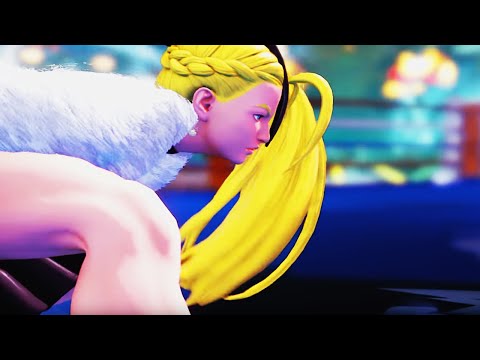 Street Fighter 5 Chun Li & Cammy DLC Costumes Gameplay