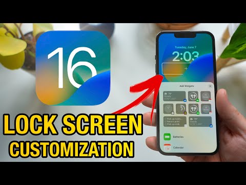 iOS 16 NEW Customization Features! (Lock screen, Widgets & More!)