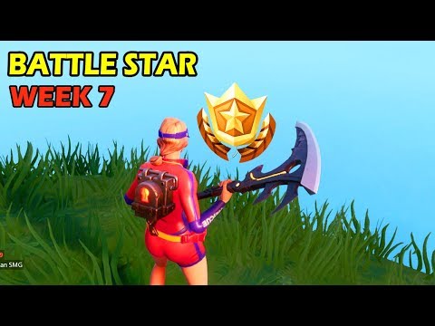 Fortnite: Find the Secret Battle Star in Loading Screen 7 WEEK 7 SECRET BATTLE STAR LOCATION GUIDE!