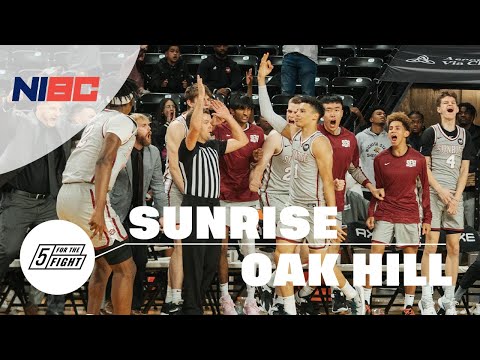 Sunrise Christian vs Oak Hill Academy: 2022 Air Capital Hoofest - ESPN Broadcast Highlights