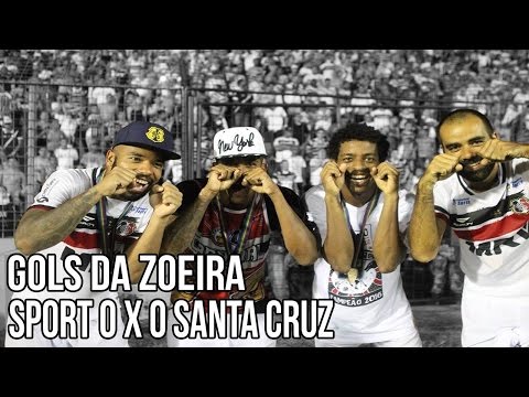 SPORT 0 X 0 SANTA CRUZ - GOLS DA ZOEIRA
