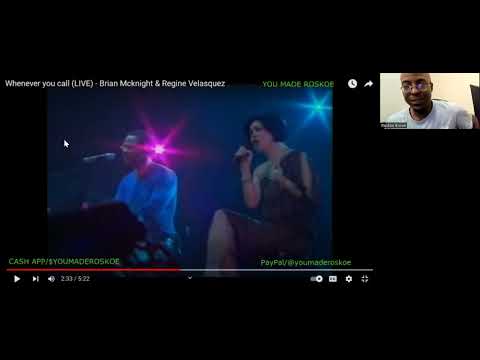 Regine Velasquez & Brian McKnight - Whenever You Call (Live) Reaction #reginevelasquez #music
