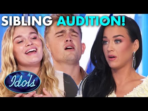 Brother & Sister Audition For American Idol 2024! | Idols Global