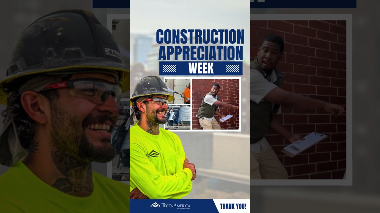 National Construction Appreciation Week #construction #roofing #appreciation
