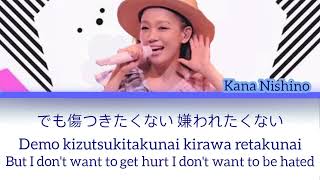 Kana Nishino-Go For It!(Kan/Rom/Eng) Lyrics