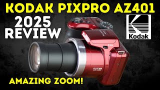 2025 Kodak Pixpro AZ401 40X Zoom Digital Camera Review + Rec