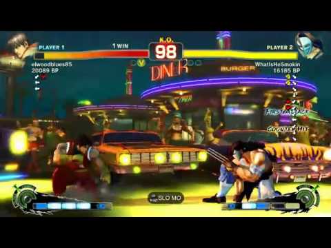 SSFIV Online PSN elwoodblues85 (Guy) vs. WhatIsHeSmokin (Vega) [HD]