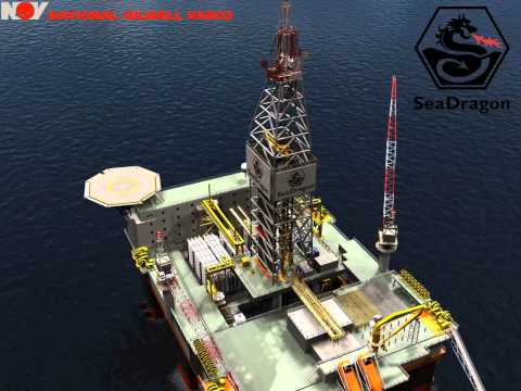 Sea Dragon Offshore Semi Submersible Drilling Rig