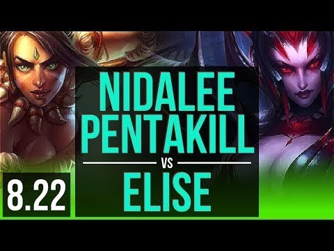 ELISE vs NIDALEE (JUNGLE) | Legendary | Korea Master | #111
