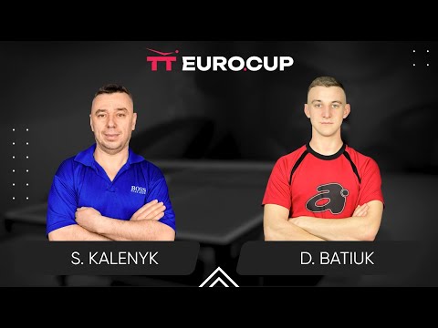 12:50 Serhii Kalenyk  - Dmytro Batiuk 09.10.2024 TT Euro.Cup Ukraine MASTER. TABLE 3