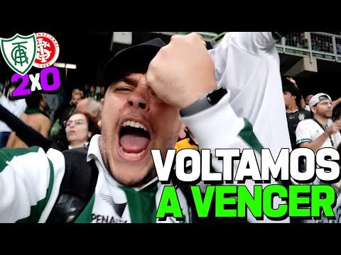VLOG#55 -  AMÉRICA 2x0 INTERNACIONAL - TA EM CRISE? CHAMA O INTER!!!