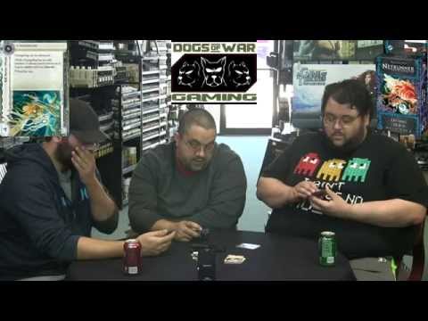 Android Netrunner LCG - Unboxing Up and Over Corporation