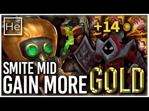 SMITEDINGER is BACK - How to run SMITE mid in s10 - Heisendong