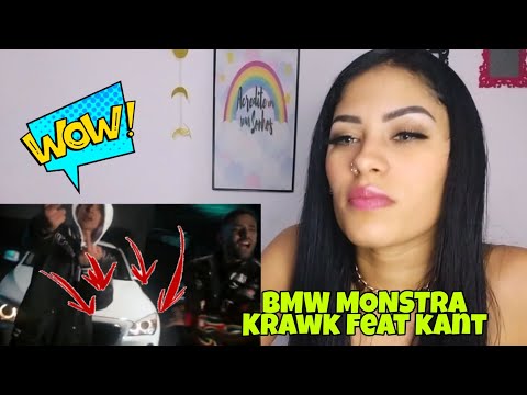 Krawk ft. Kant - BMW MONSTRA (Clipe Oficial)  React comentado