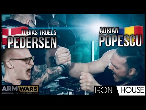 TOBIAS TROELS PEDERSEN Vs. ADRIAN POPESCU - RIGHT ARM - ARM WARS ‘IRON HOUSE’- THE OFFICIAL FILM