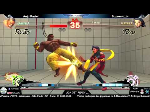 4º Etapa Liga GR - Anjo Raziel Vs Supremo BR - RANK A - SSF4