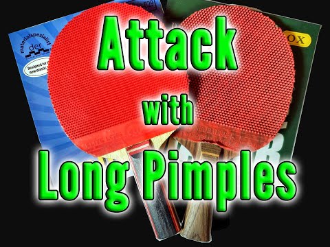 LONG PIMPLES ATTACK  😈 Table Tennis 🏓