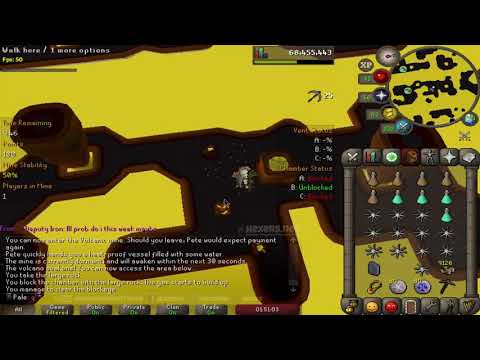 Ironman Volcanic Mine Solo Guide (Rock Method) - 12k pts/hr 45k mining/hr