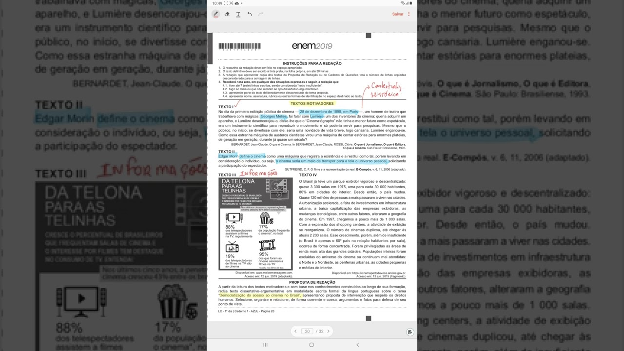 Como utilizar os textos motivadores para escrever sobre qualquer tema na redação Enem. Part1