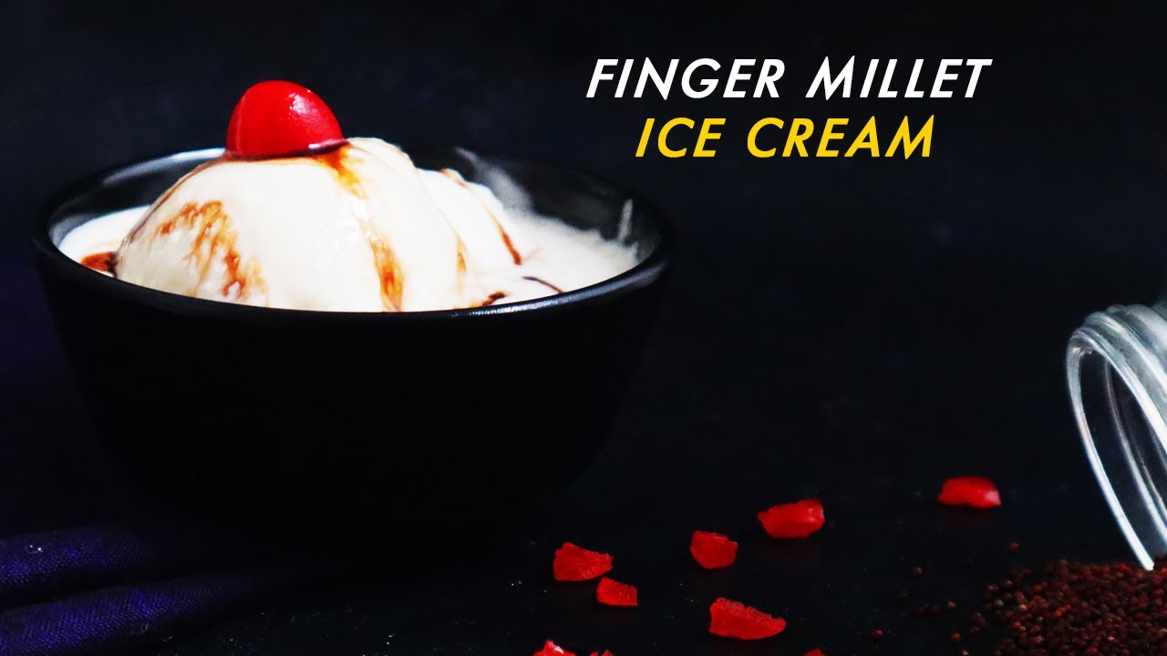 Finger Millet (Ragi) Ice Cream