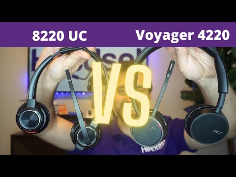 Voyager 4220 vs 8220 UC - DECT vs Bluetooth  - MIC TEST SHOWDOWN