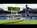 Learn how to POSITION your BODY as a winger!