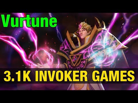 Vurtune 3.1K Games With Invoker  - Dota 2