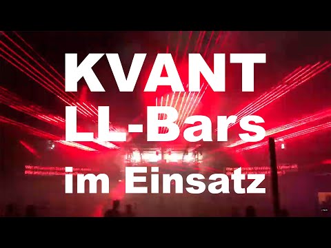 Kvant Laser LL-Bars ( rot ) im Einsatz