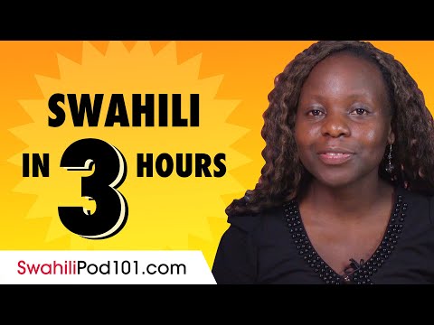 Learn Swahili in 3 Hours: Basics of Swahili Speaking for Beginners