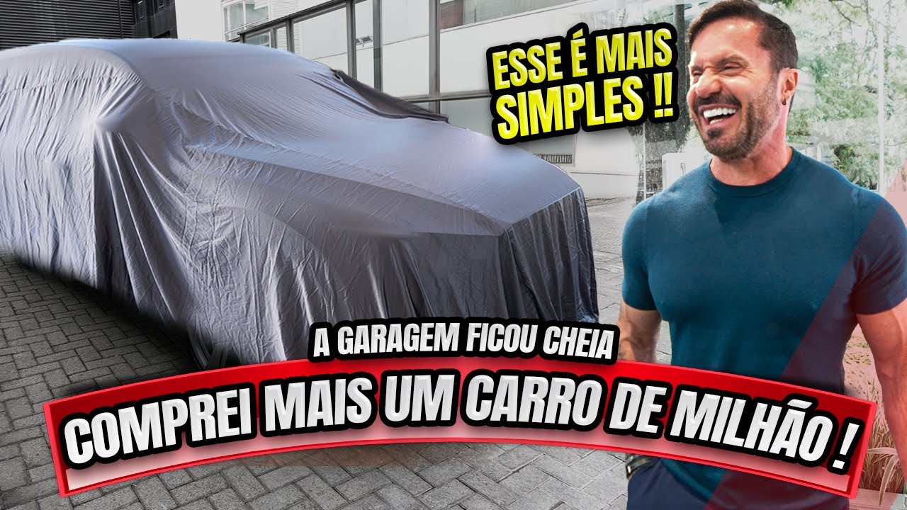 CARIANI COMPROU MAIS UM CARRO DE MILHÃO - AGORA A GARAGEM FICOU CHEIA !