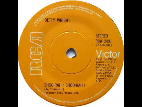 UK New Entry 1975 (15) Betty Wright - Shoo-rah! Shoo-rah!