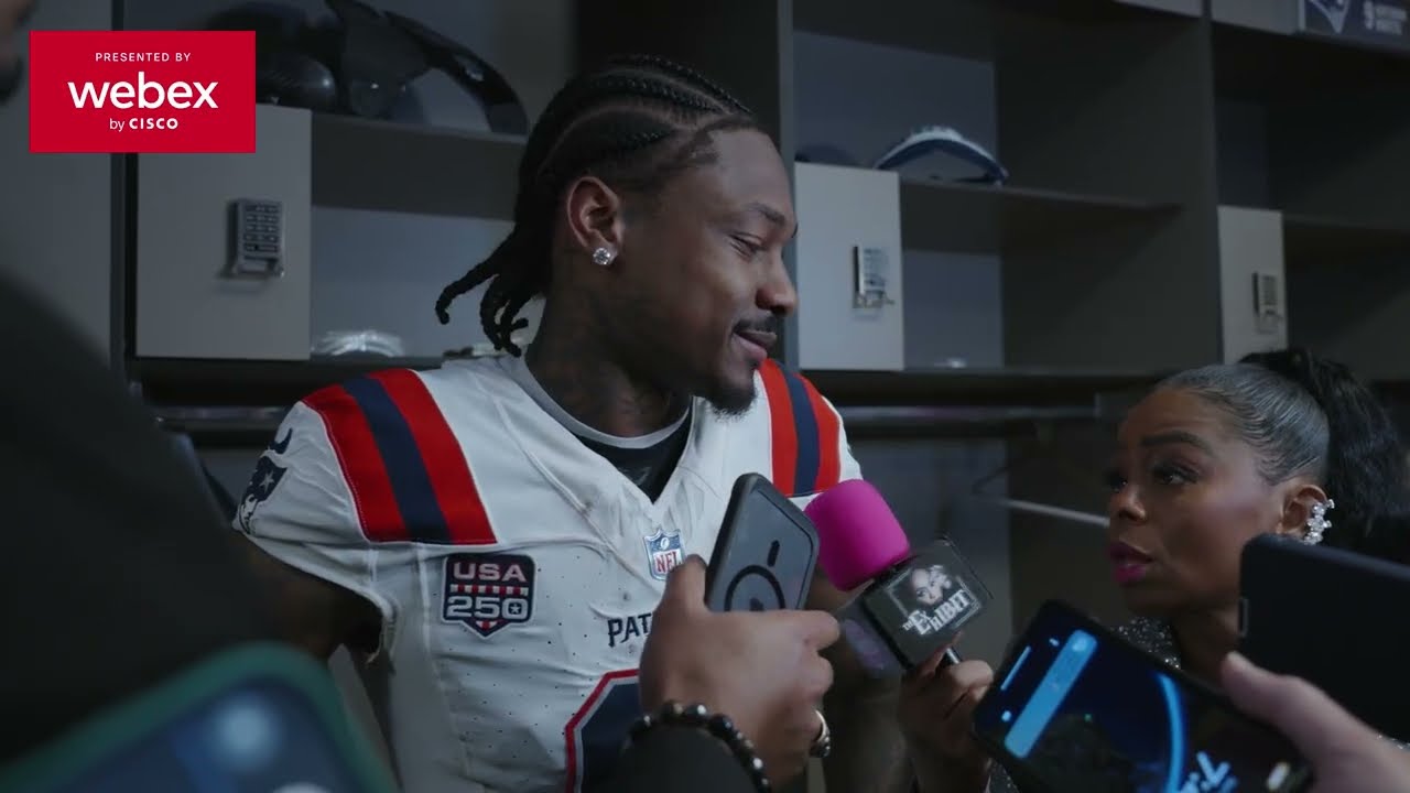 Stefon Diggs: "Super Proud of My Teammates." | Patriots Press Conference