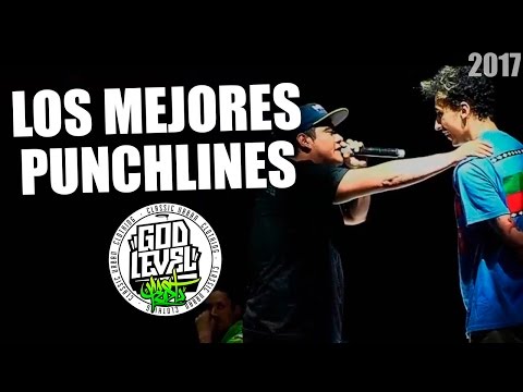 Los Mejores PUNCHLINES Del GOD LEVEL FEST 2017 - ¡INCREÍBLE!