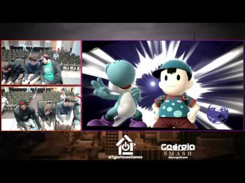 Down to Smash @UAB - Turtles/Pudd vs Mahgnittoc/DanGR - Smash 4 Winners Quarters