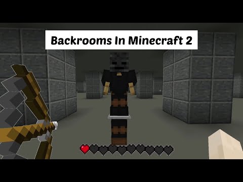 SeaOpossum - Backrooms In Minecraft 2! (no mods or addons) Command Block Creation