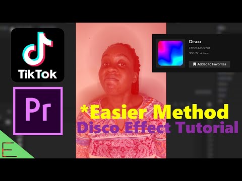 Easier Way To Create The TikTok Disco Effect On Adobe Premiere Pro Tutorial