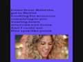 Shakira - Eyes like yours - With lyrics 