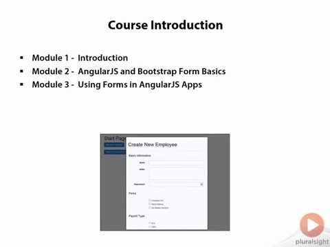 AngularJS Forms Using Bootstrap and MVC 5