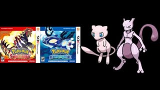 Pokémon Omega Ruby & Alpha Sapphire How to Get Mew & Mewtwo