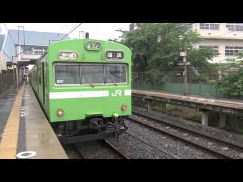 【JR西日本】奈良電車区103系NS410編成@城陽('13/06)