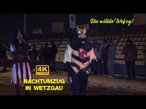 Fasnet Umzug in Wetzgau, Nachtumzug