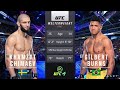 Khamzat Chimaev Vs Gilbert Burns FULL FIGHT