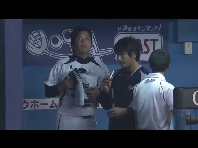 【9回表】ライオンズ・秋山 ファースト強襲タイムリーヒットで再び突き放す!!  2014/8/9 M-L