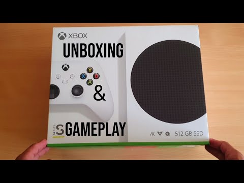 Xbox Series S Unboxing & GamePlay