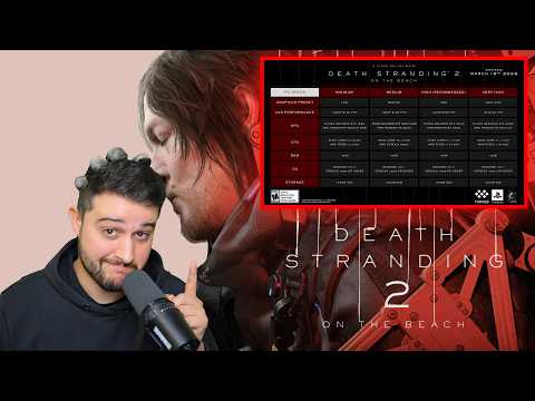 Death Stranding 2 - PC System Requirements Analysis & Comparison to DS1!