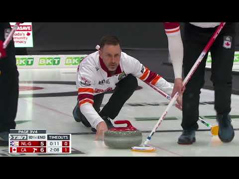 The Final Shot of Brad Gushue's Career - 2026 Montana's Brier