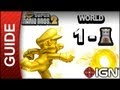 New Super Mario Bros. 2 - Star Coin Guide - World 1-Tower - Walkthrough